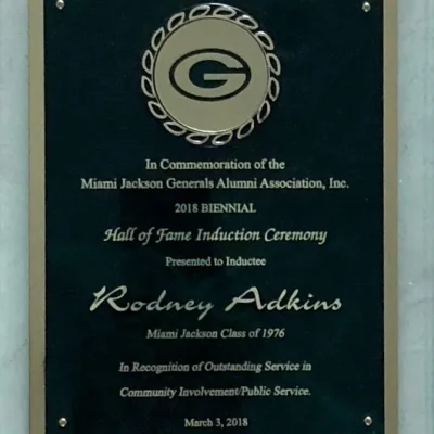 2018 Miami Jackson High School Hall of Fame