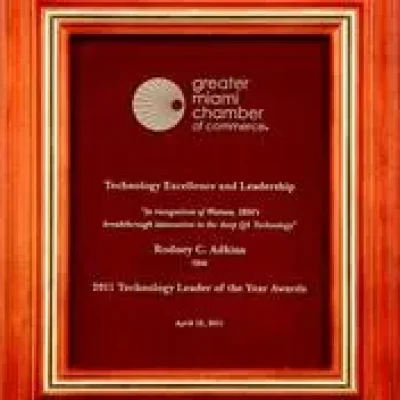 2011 Miami Chamber Technology Leader of the Year